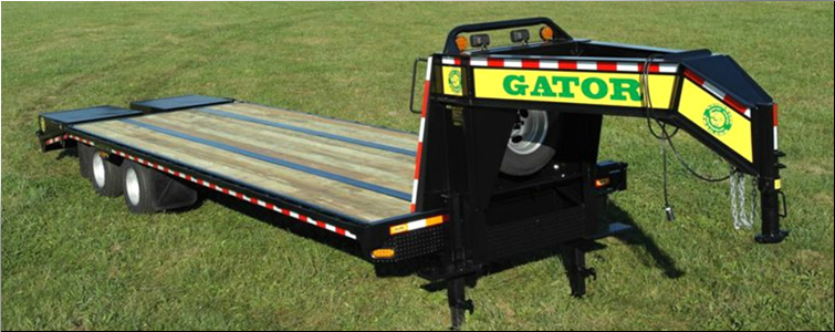 GOOSENECK TRAILER 30ft tandem dual - all heavy-duty equipment trailers special priced  Greene County, Tennessee